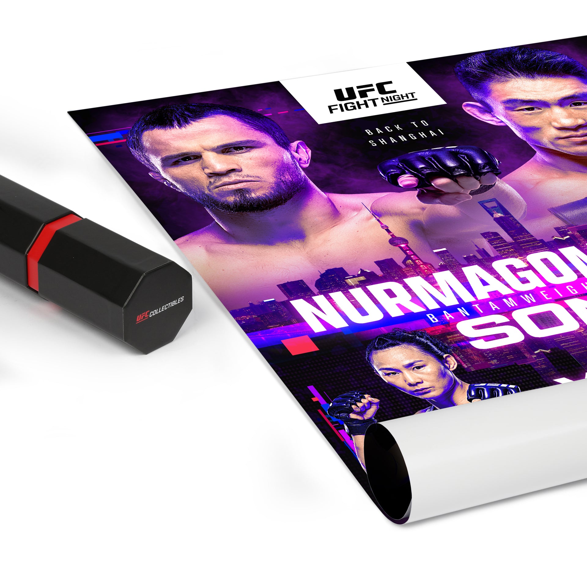 UFC Fight Night: Nurmagomedov vs Song Autographed Event Poster