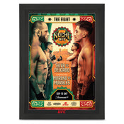 Noche UFC: Silva vs Delgado First Edition Autographed Event Poster