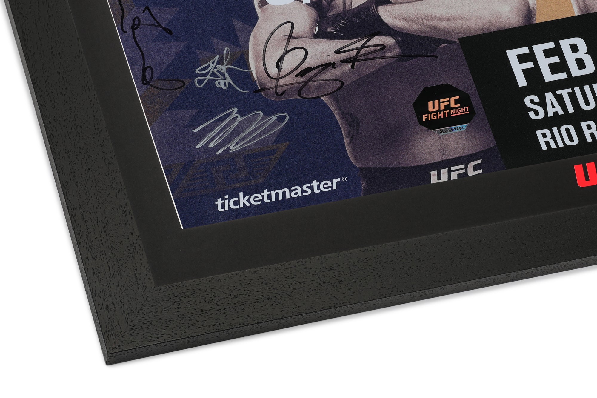 UFC Fight Night: Anderson vs Błachowicz 2 Autographed Event Poster