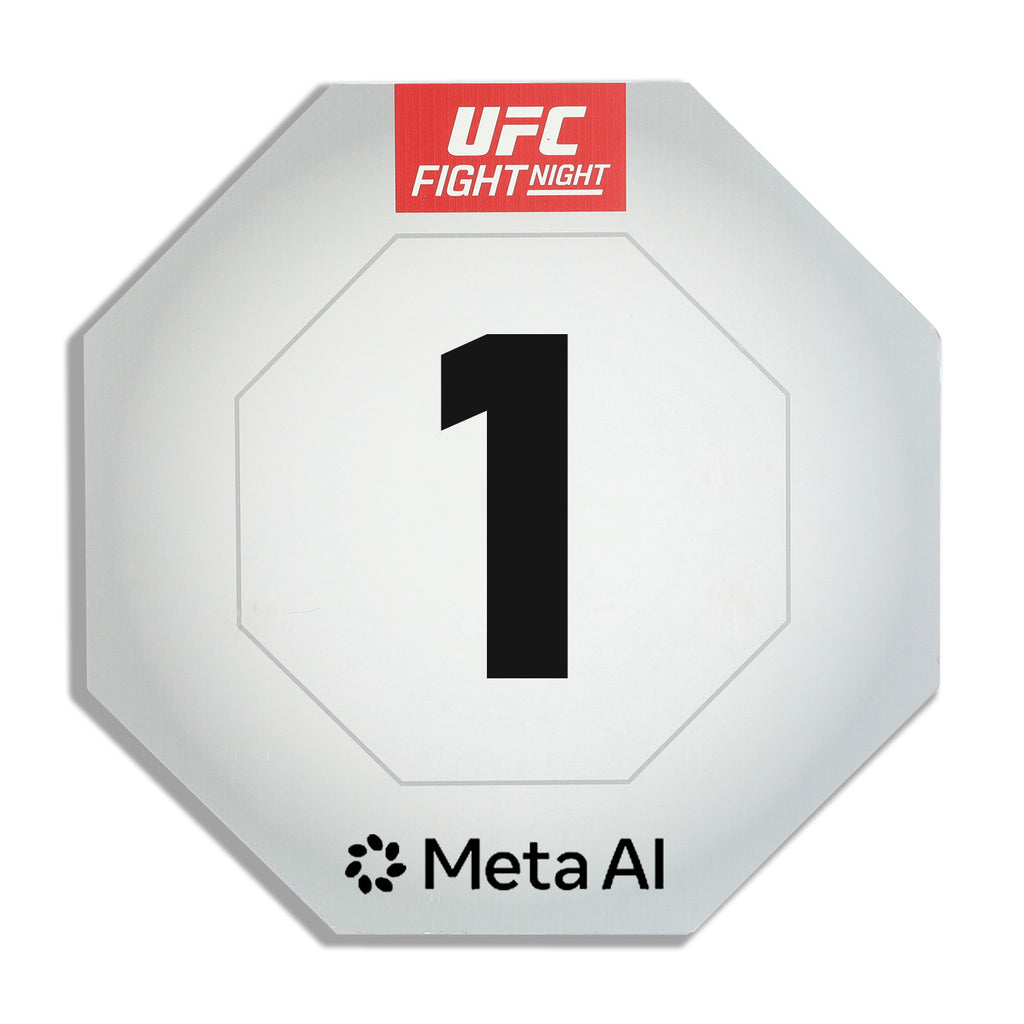 UFC Fight Night: Gamrot vs Salkilld Event Used Round Card One