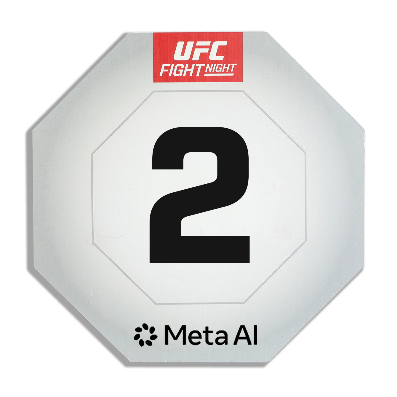 UFC Fight Night: Gamrot vs Salkilld Event Used Round Card Two