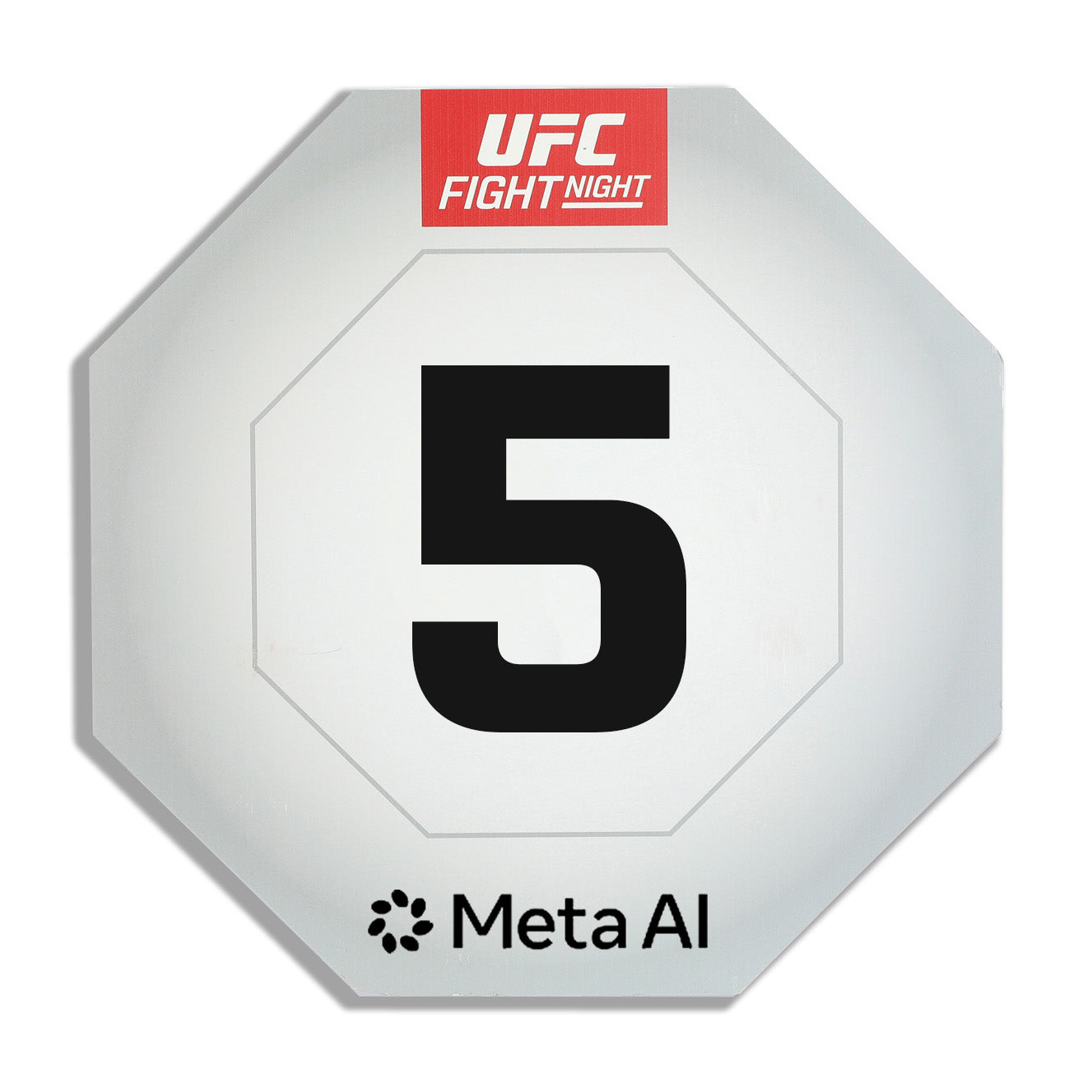 UFC Fight Night: Gamrot vs Salkilld Event Used Round Card Five