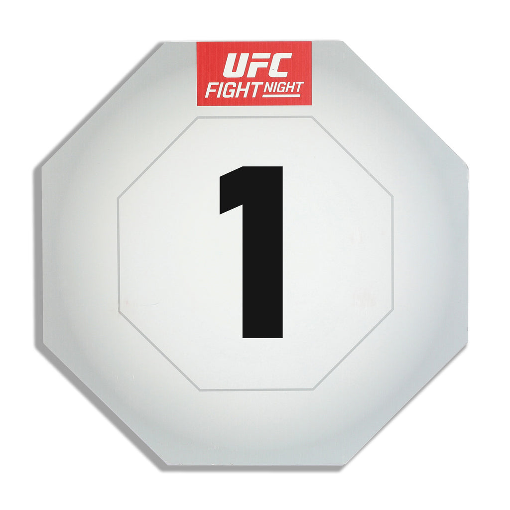 UFC Fight Night: Hernandez vs Rodrigues Event Used Round Card One