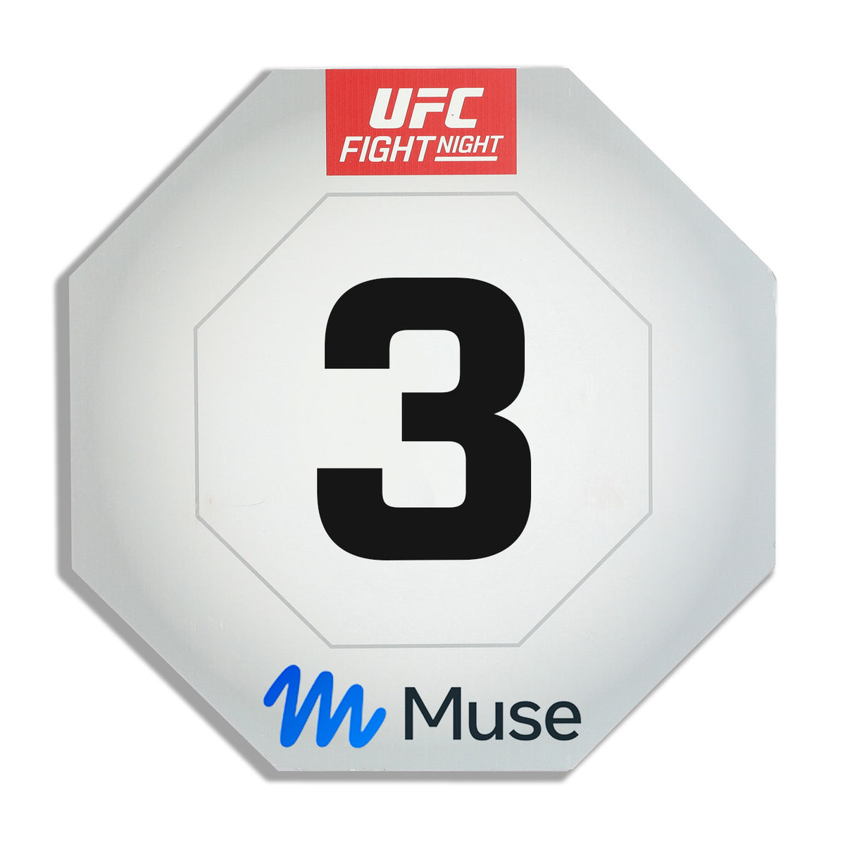UFC Fight Night: Allen vs Duncan Event Used Round Card Three