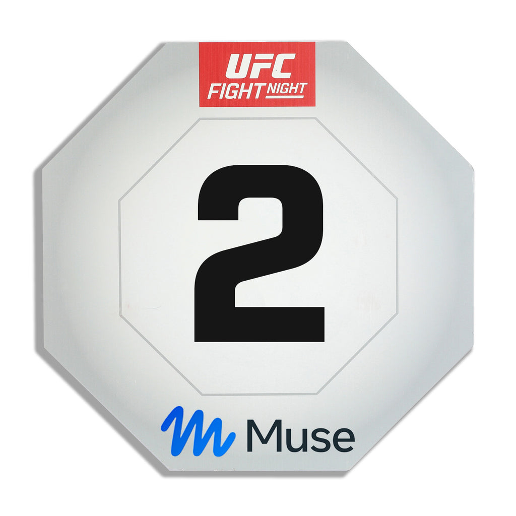 UFC Fight Night: Allen vs Duncan Event Used Round Card Two