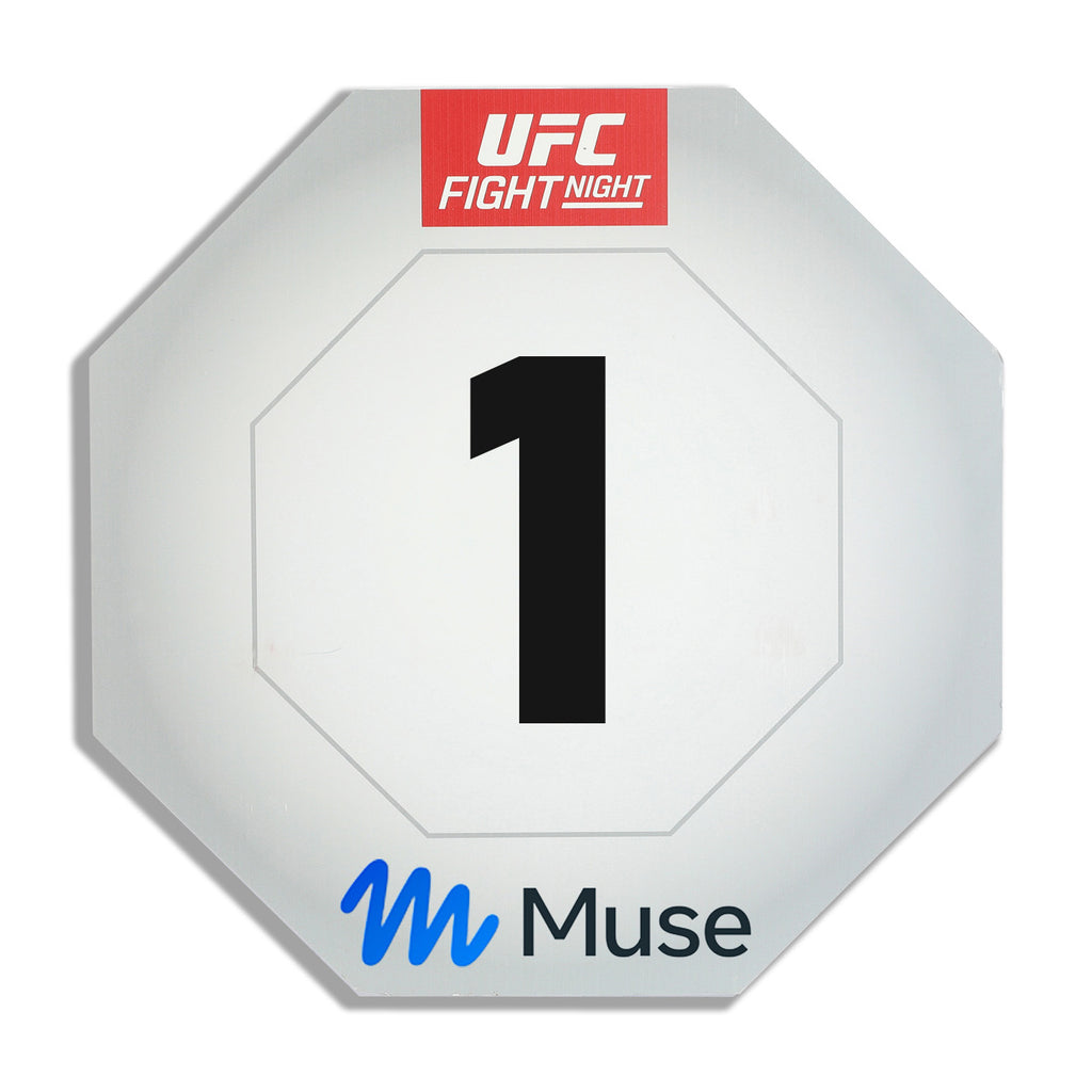 UFC Fight Night: Allen vs Duncan Event Used Round Card One