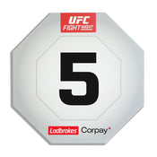UFC Fight Night: Della Maddalena vs Prates Event Used Round Card Five