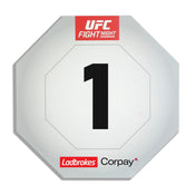 UFC Fight Night: Della Maddalena vs Prates Event Used Round Card One