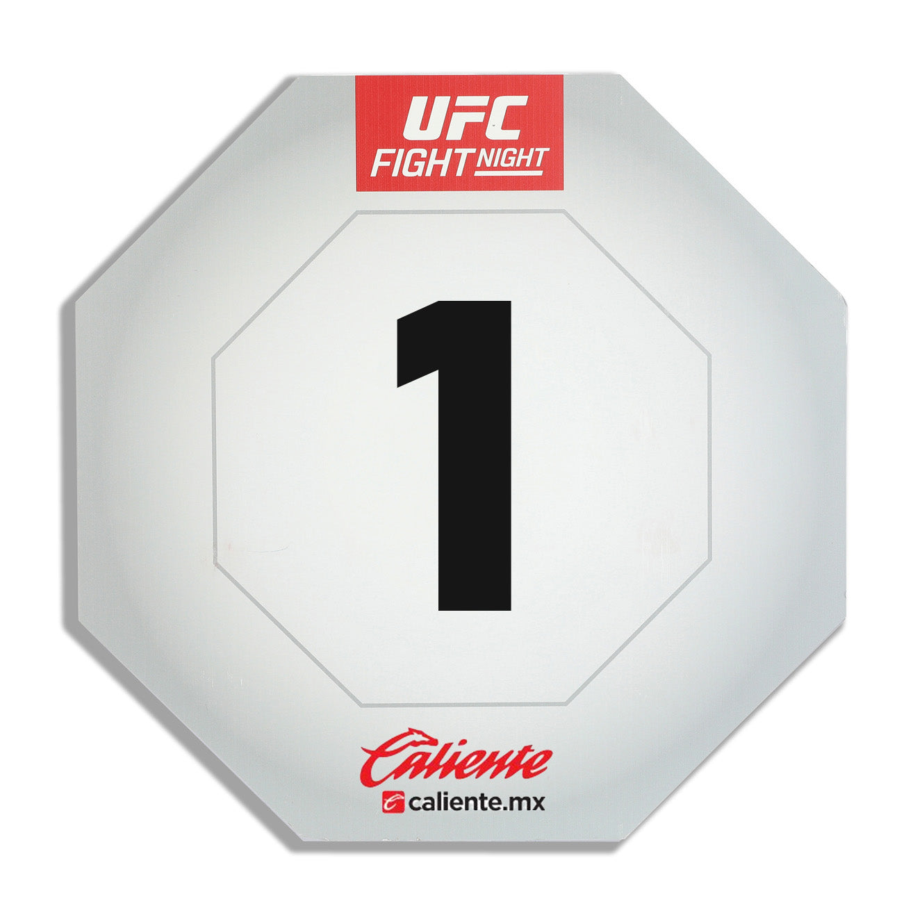 UFC Fight Night: Moreno vs Kavanagh Event Used Round Card One