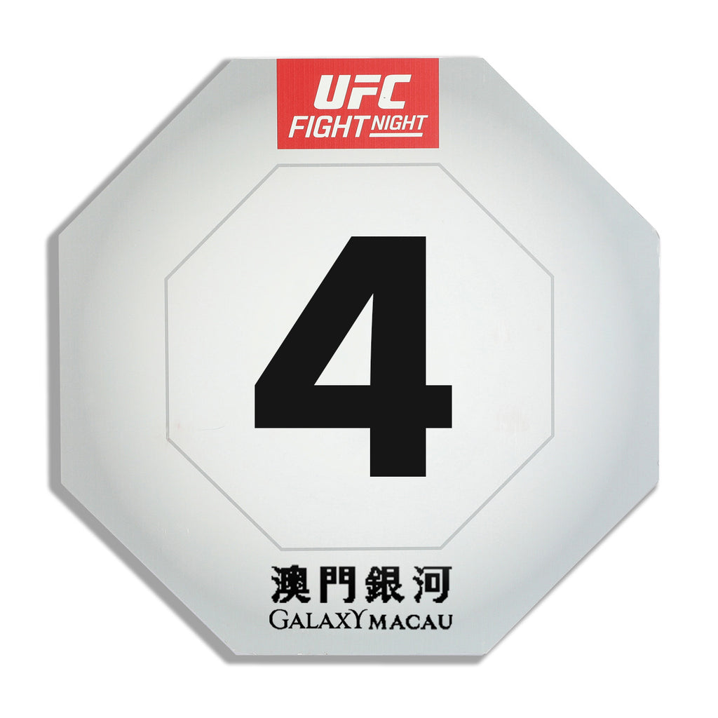 UFC Fight Night: Song vs Figueiredo Event Used Round Card Four