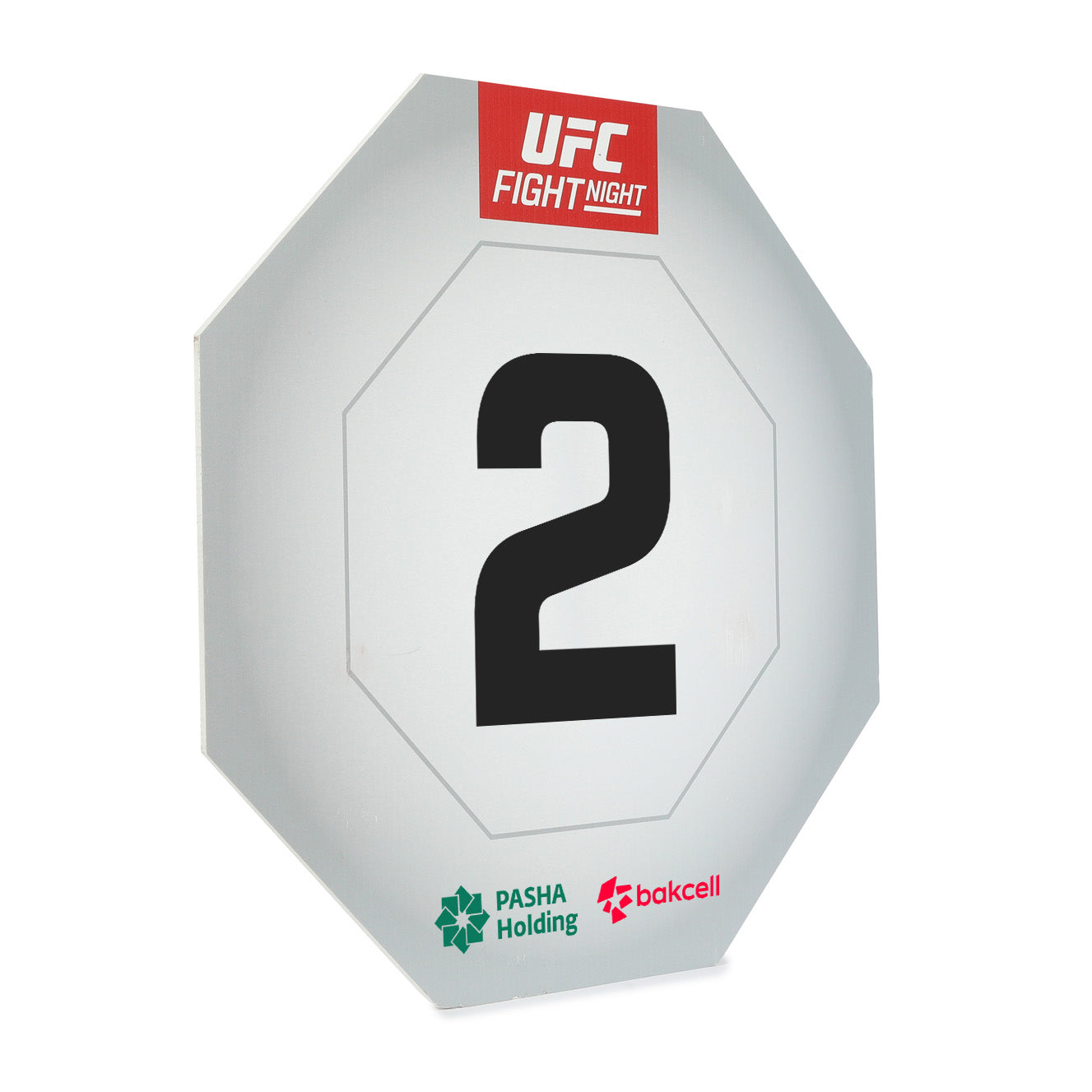 UFC Fight Night: Fiziev vs Torres Event Used Round Card Two