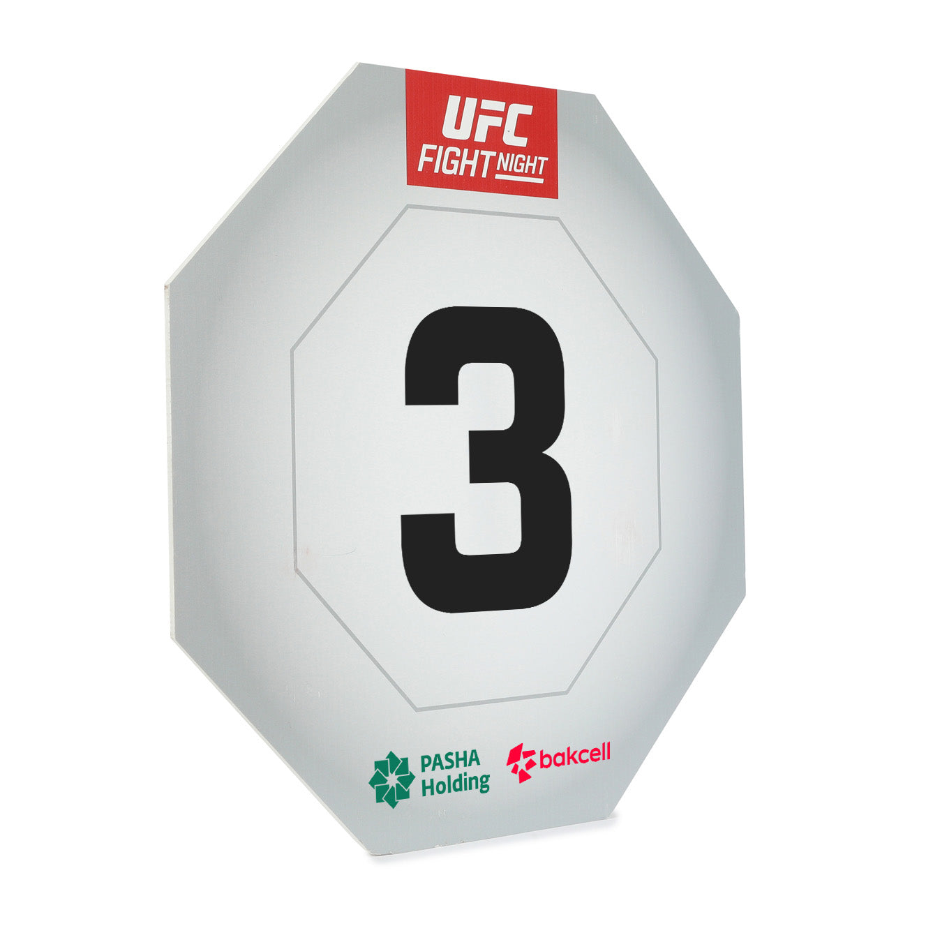 UFC Fight Night: Fiziev vs Torres Event Used Round Card Three