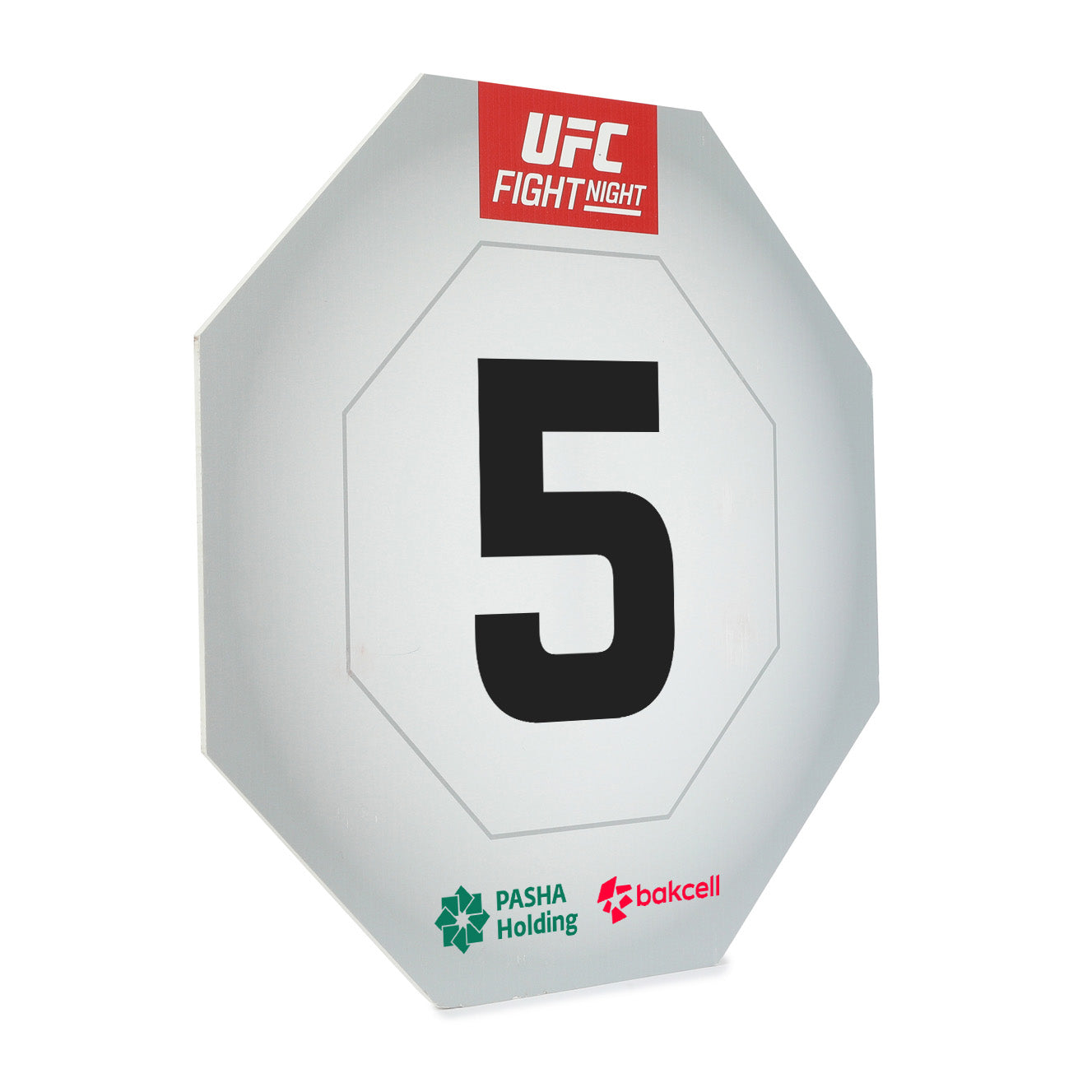 UFC Fight Night: Fiziev vs Torres Event Used Round Card Five