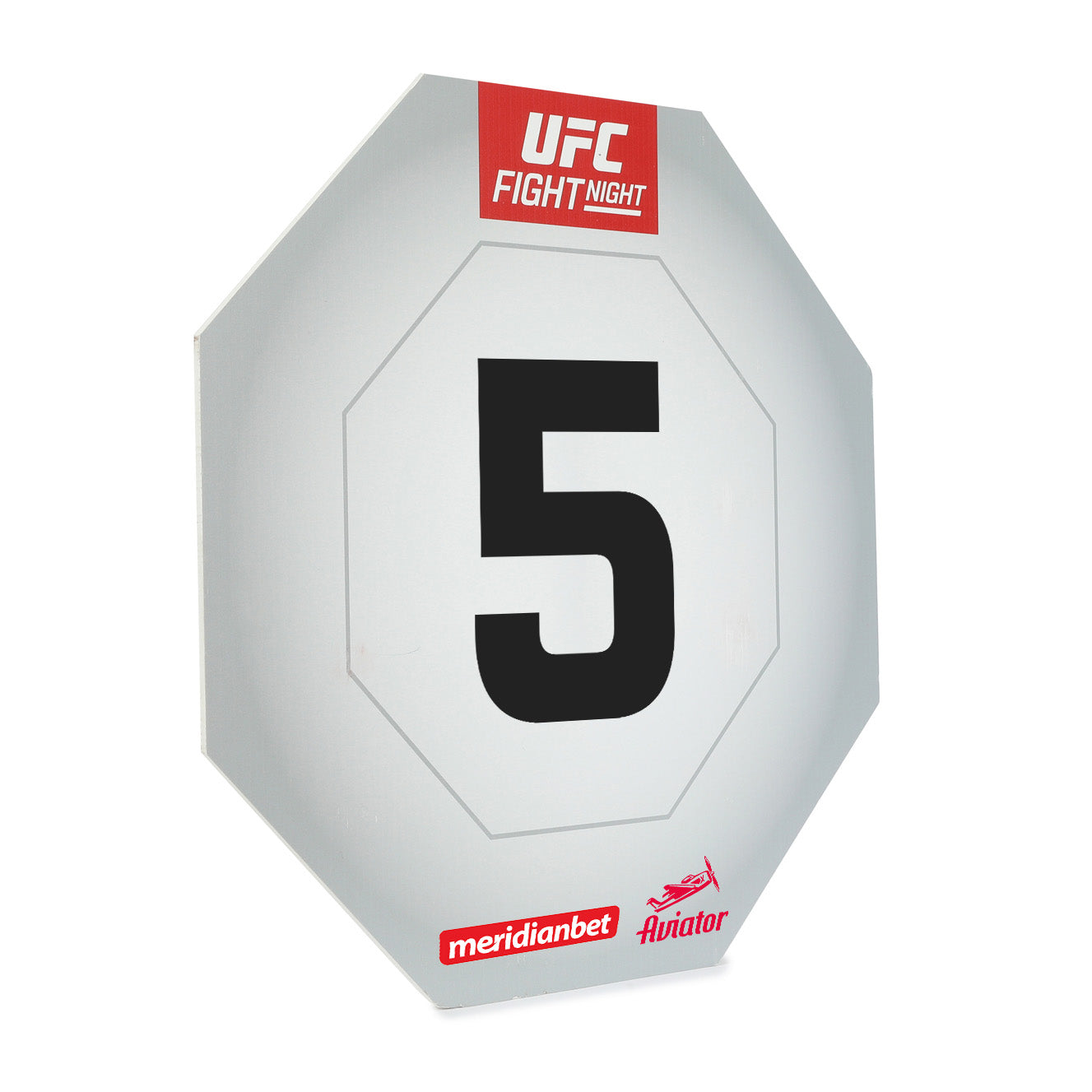 UFC Fight Night: Medic vs Rodriguez Event Used Round Card Five