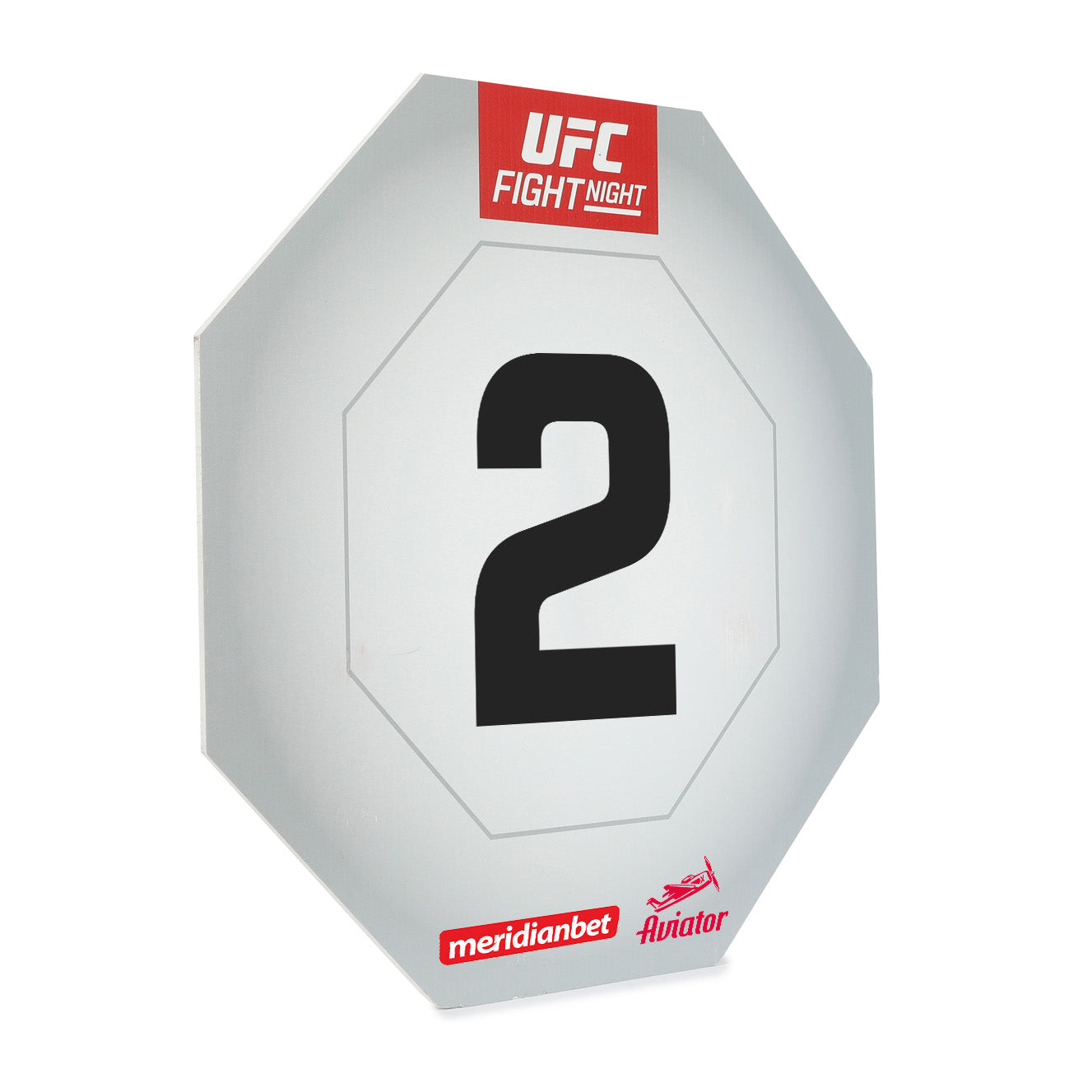 UFC Fight Night: Medic vs Rodriguez Event Used Round Card Two
