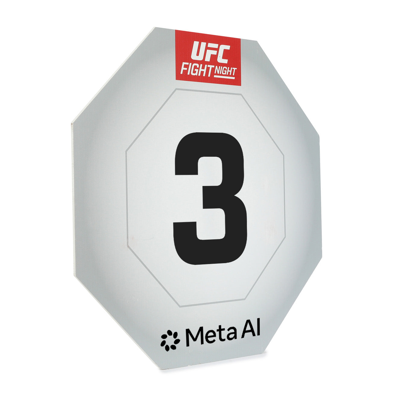 UFC Fight Night: Gamrot vs Salkilld Event Used Round Card Three