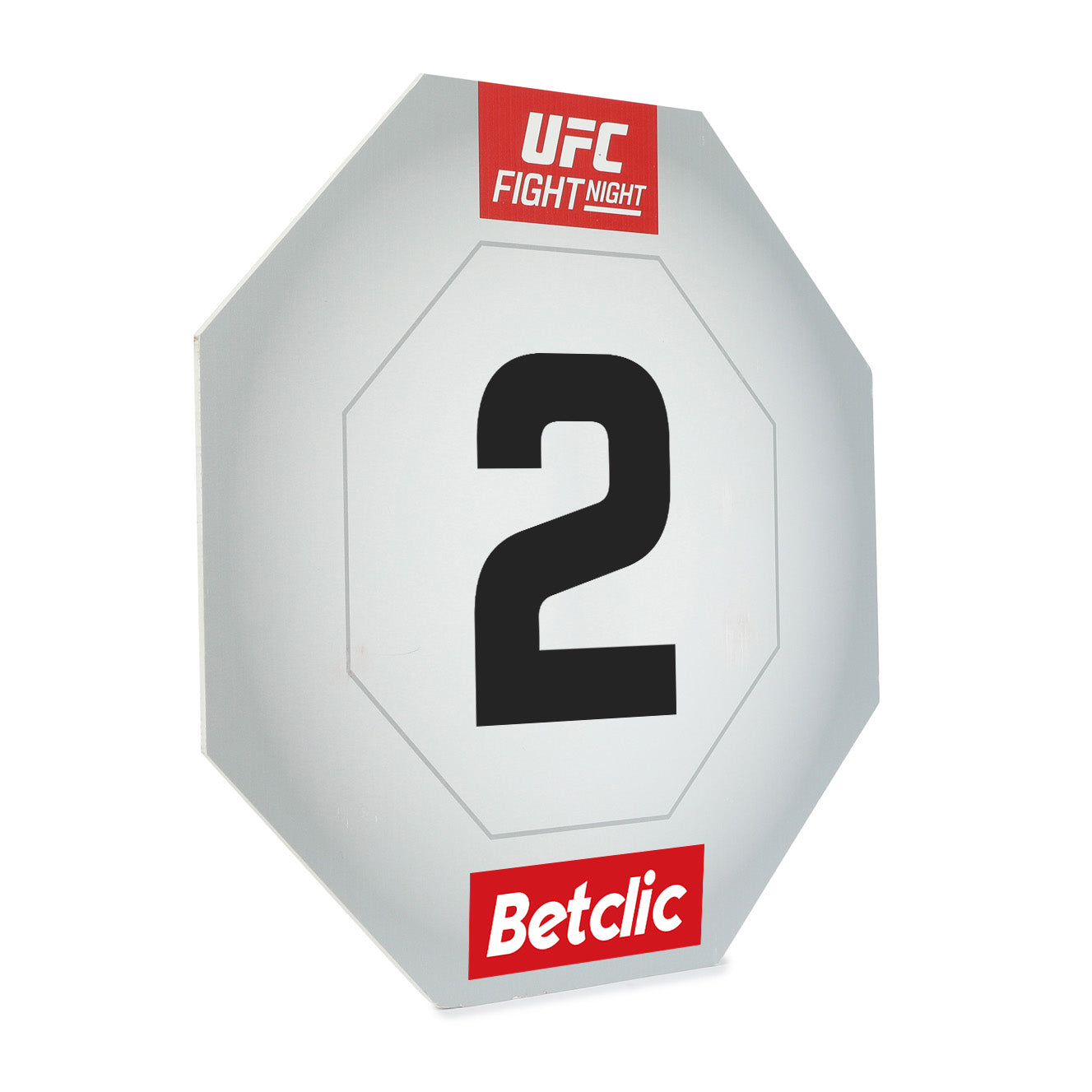 UFC Fight Night: Hooker vs Parnasse Event Used Round Card Two