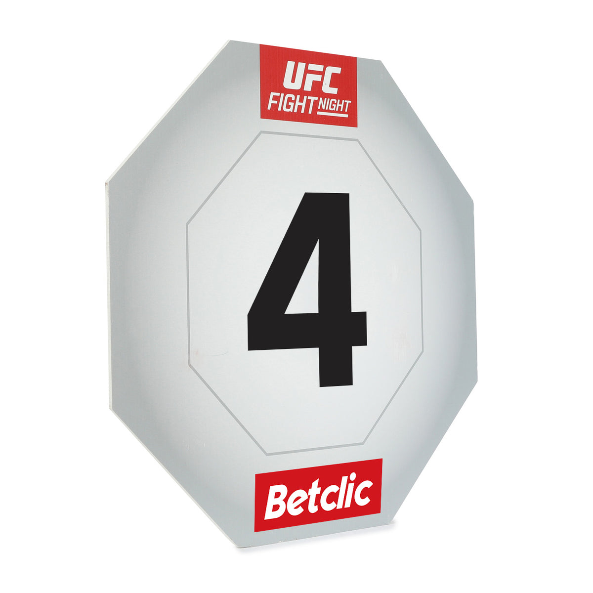 UFC Fight Night: Hooker vs Parnasse Event Used Round Card Four