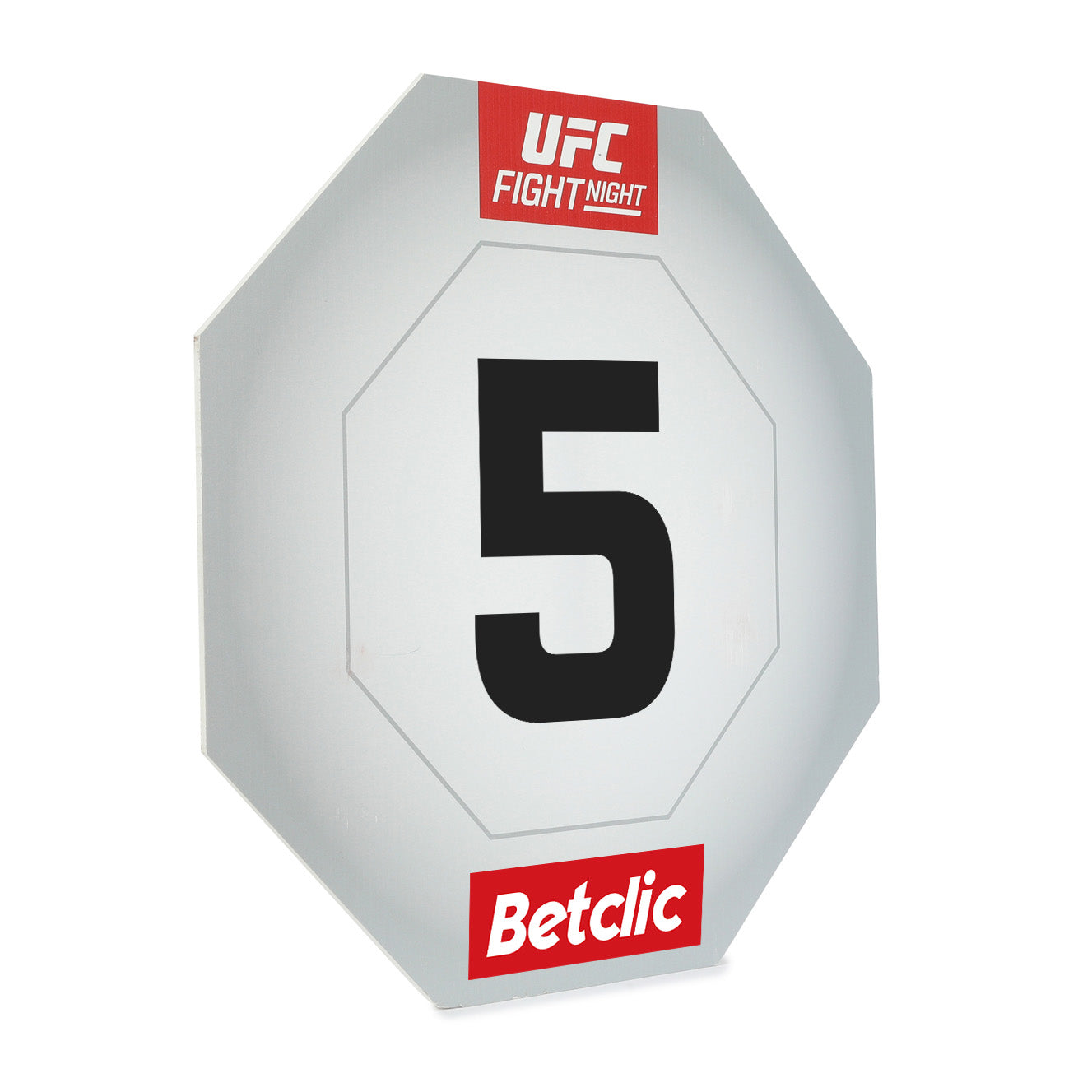 UFC Fight Night: Hooker vs Parnasse Event Used Round Card Five