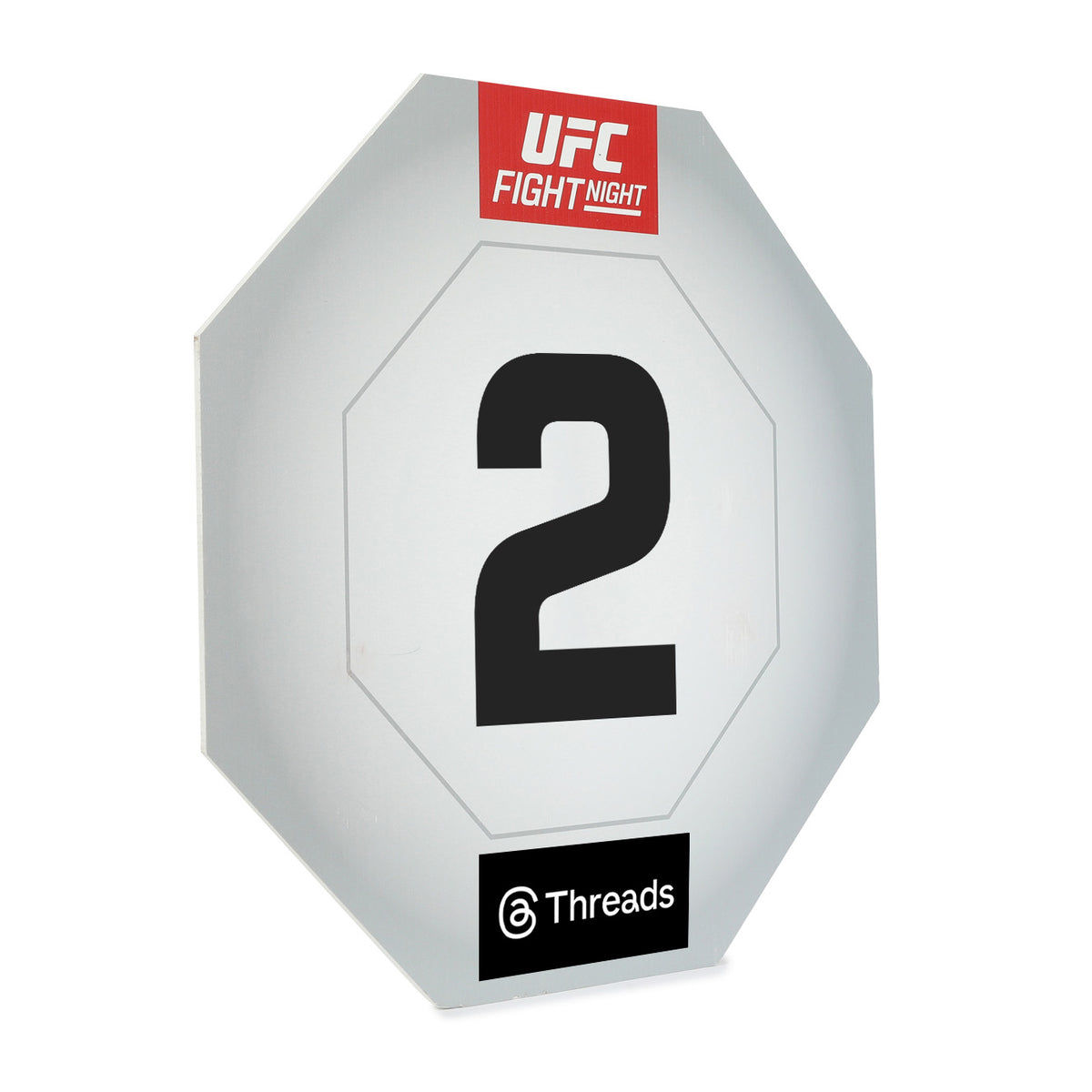 UFC Fight Night: Rosas Jr vs Barcelos Event Used Round Card Two