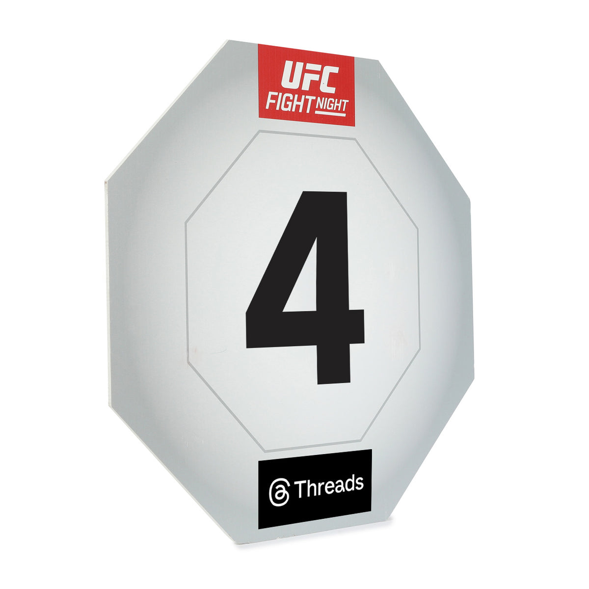 UFC Fight Night: Rosas Jr vs Barcelos Event Used Round Card Four