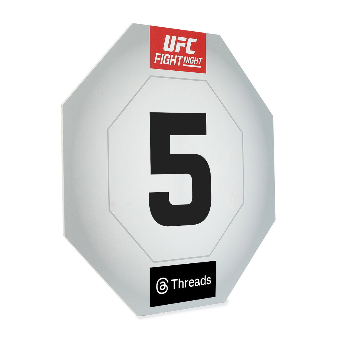 UFC Fight Night: Rosas Jr vs Barcelos Event Used Round Card Five