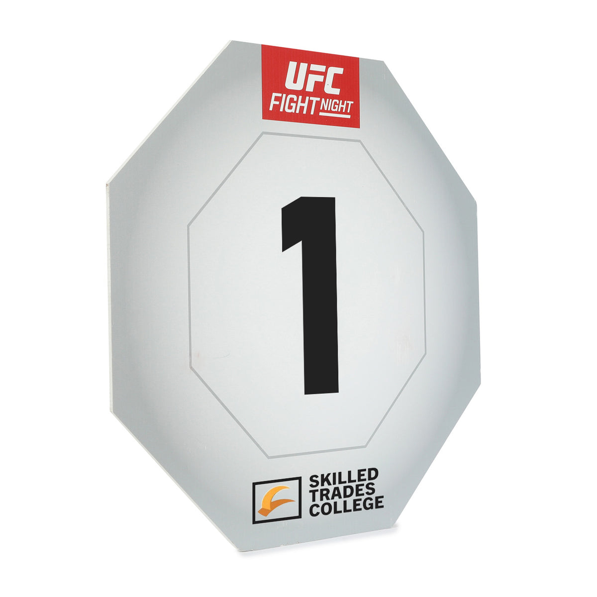 UFC Fight Night: Buckley vs Malott Event Used Round Card One