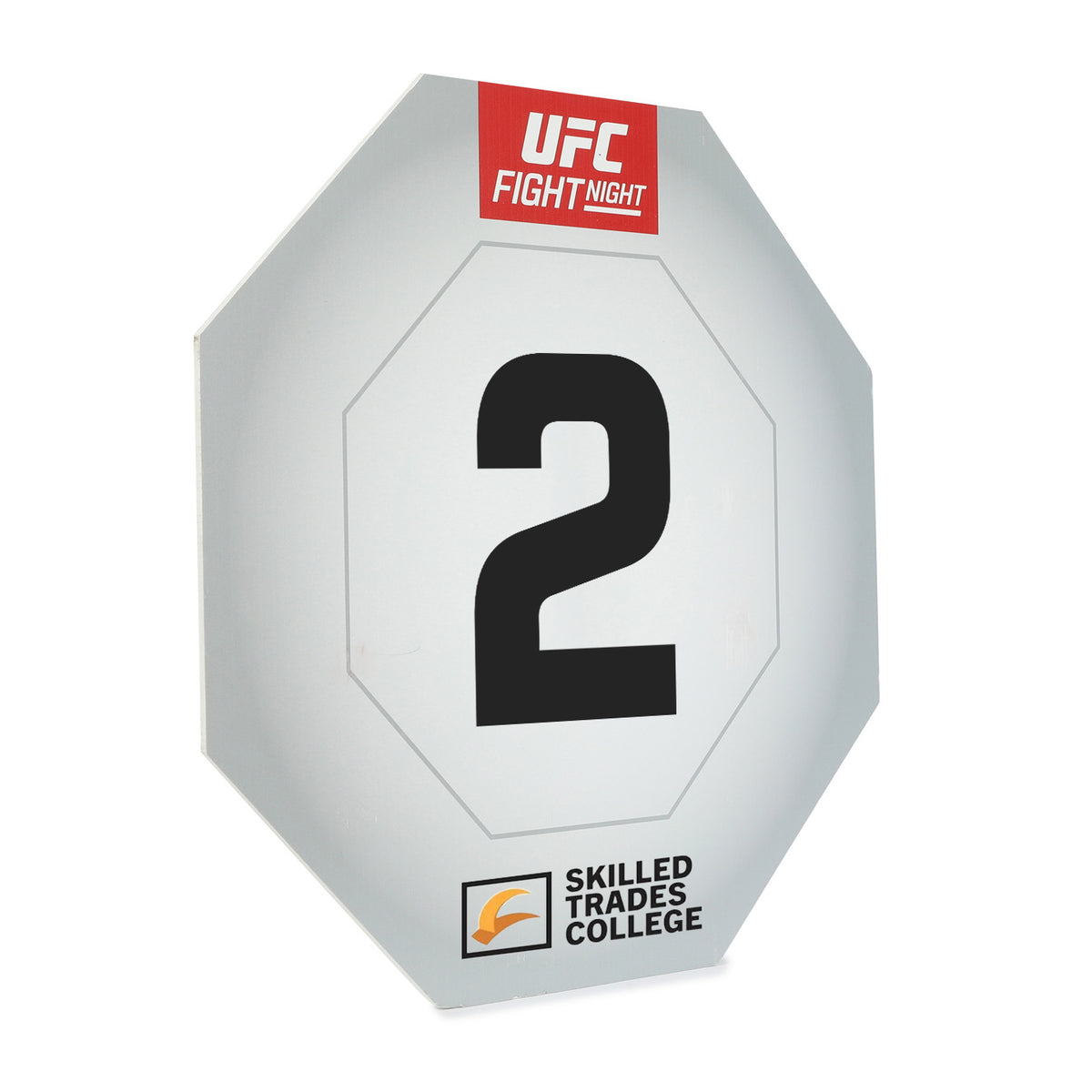 UFC Fight Night: Buckley vs Malott Event Used Round Card Two