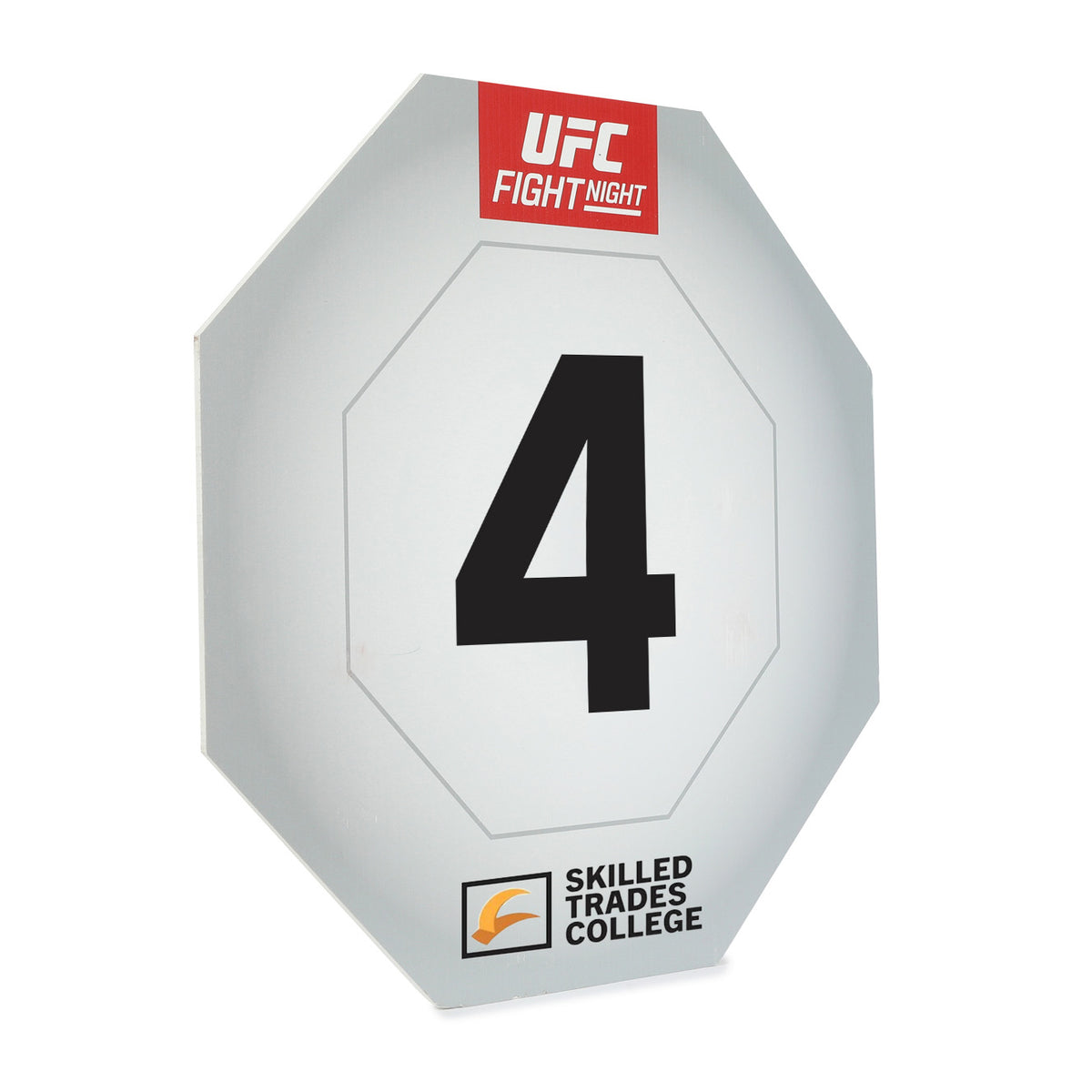 UFC Fight Night: Buckley vs Malott Event Used Round Card Four