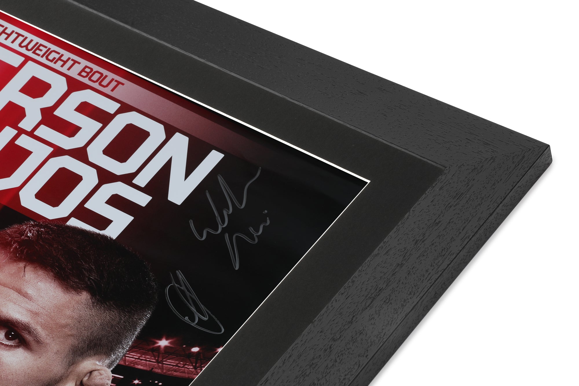 UFC Fight Night: Henderson vs dos Anjos Autographed Event Poster