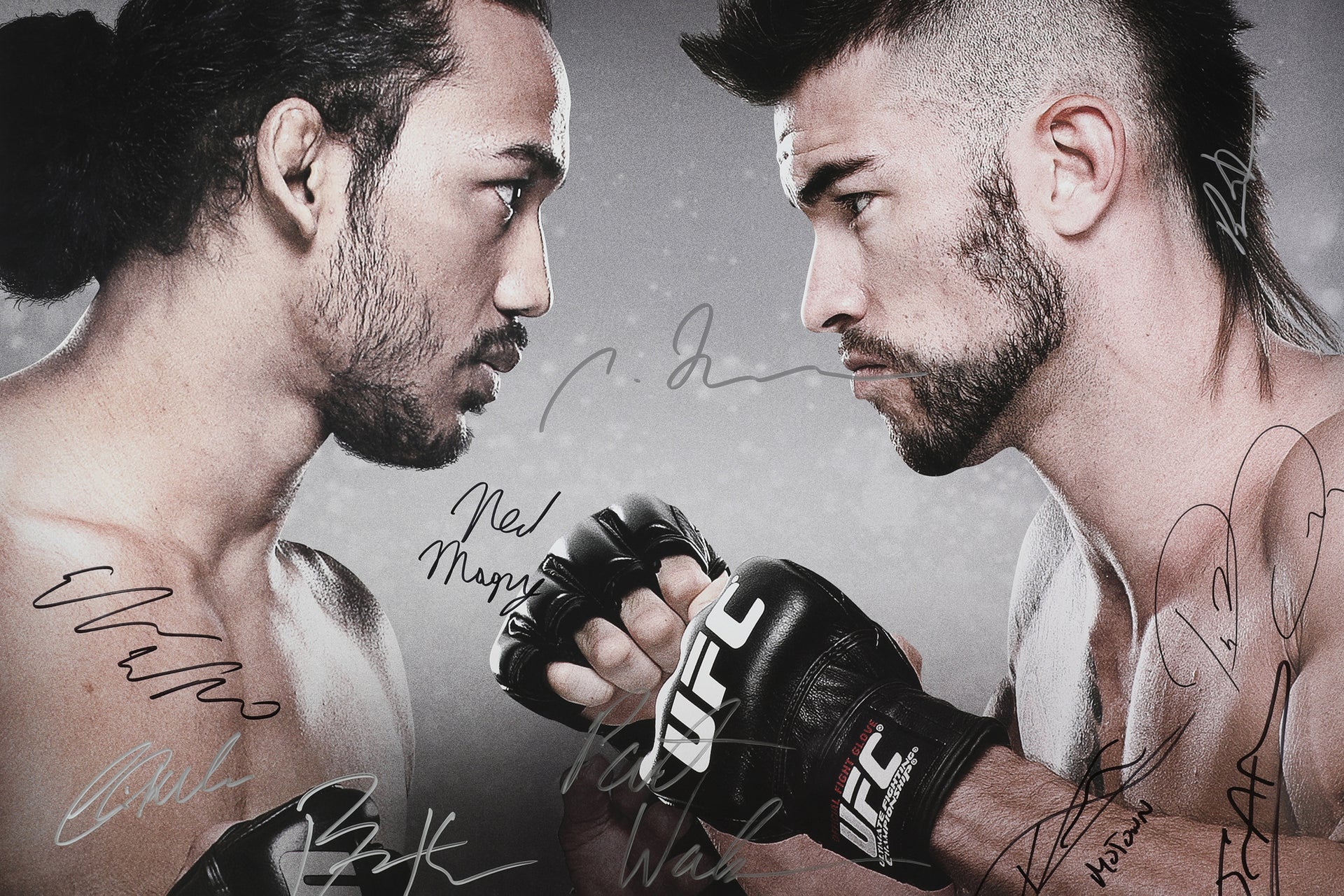 UFC Fight Night: Henderson vs Thatch Autographed Event Poster