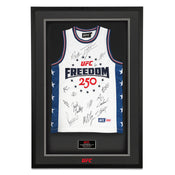 UFC Freedom 250: Topuria vs Gaethje Signed Commemorative Basketball Jersey