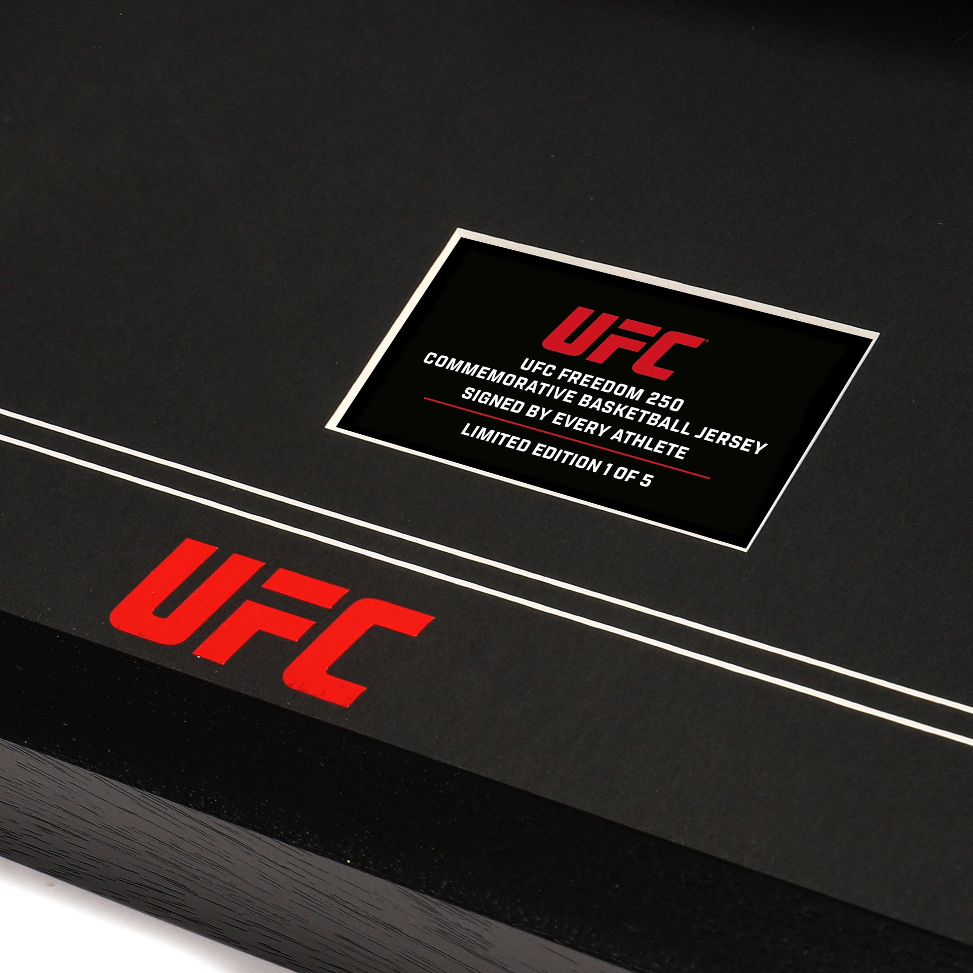 UFC Freedom 250: Topuria vs Gaethje Signed Commemorative Basketball Jersey
