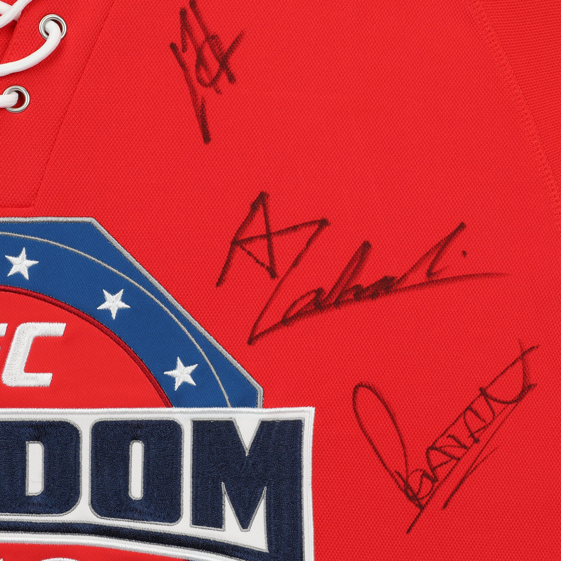 UFC Freedom 250: Topuria vs Gaethje Signed Commemorative Hockey Jersey