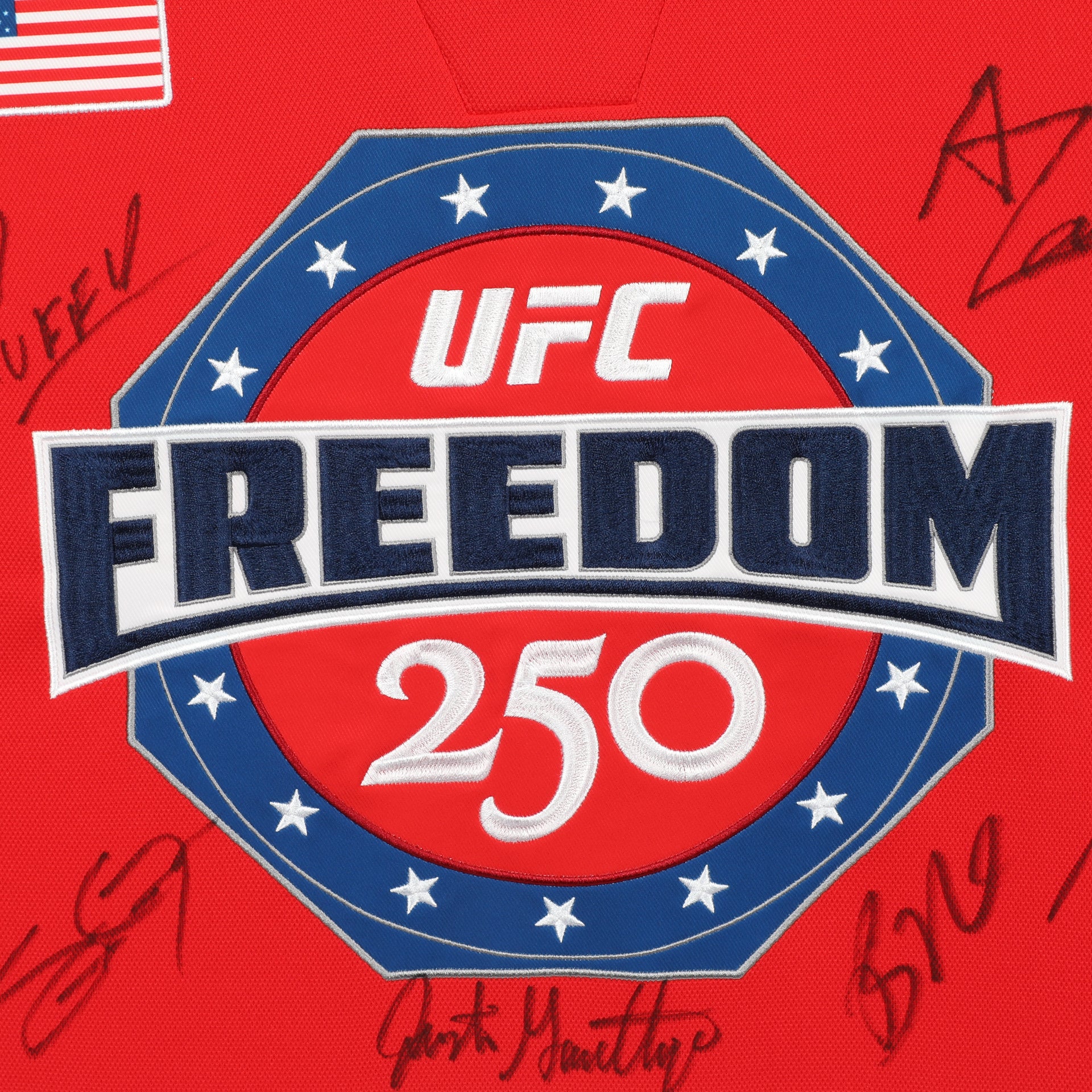 UFC Freedom 250: Topuria vs Gaethje Signed Commemorative Hockey Jersey