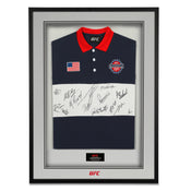 UFC Freedom 250: Topuria vs Gaethje Signed Commemorative Rugby Polo