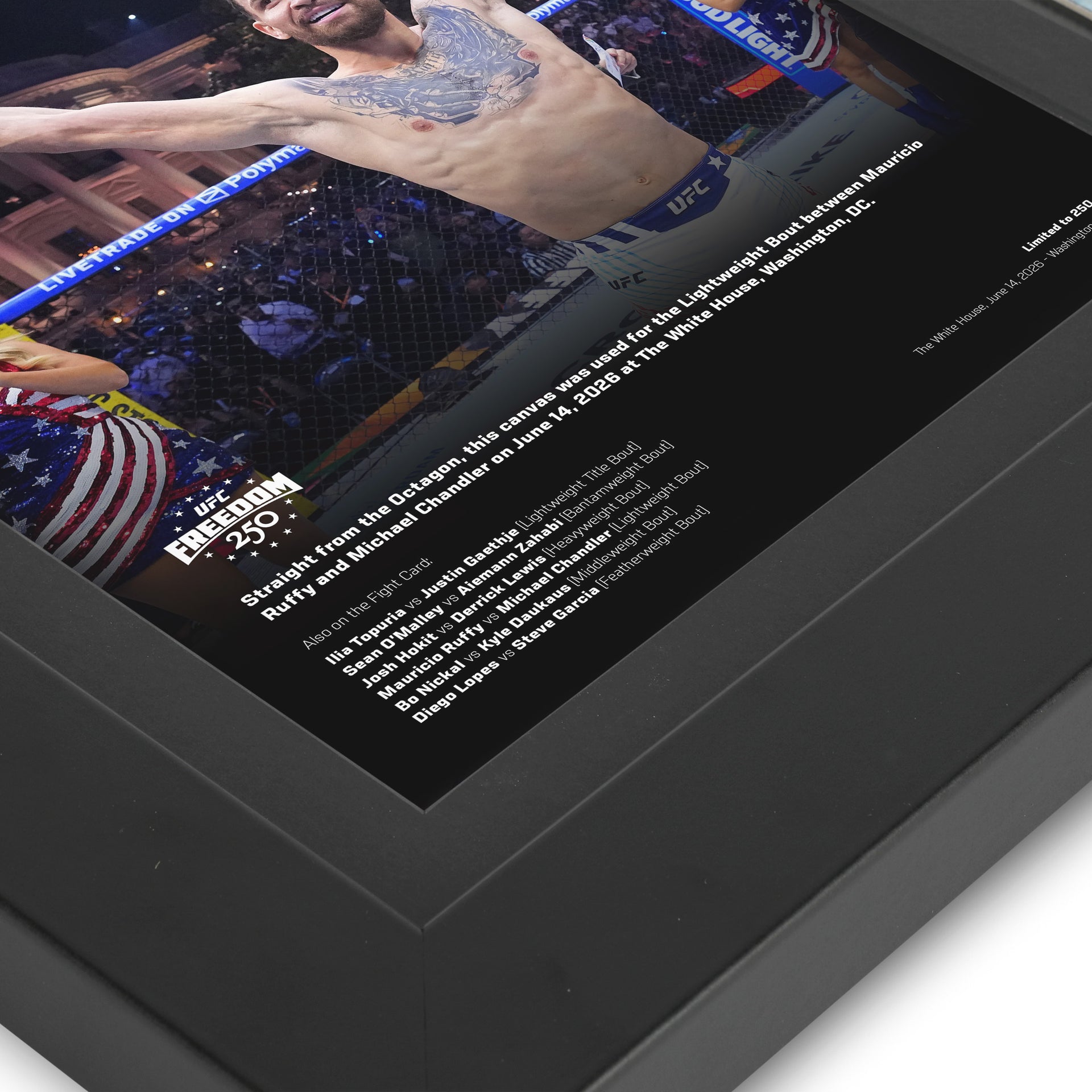 UFC Freedom 250: Ruffy vs Chandler Canvas & Photo