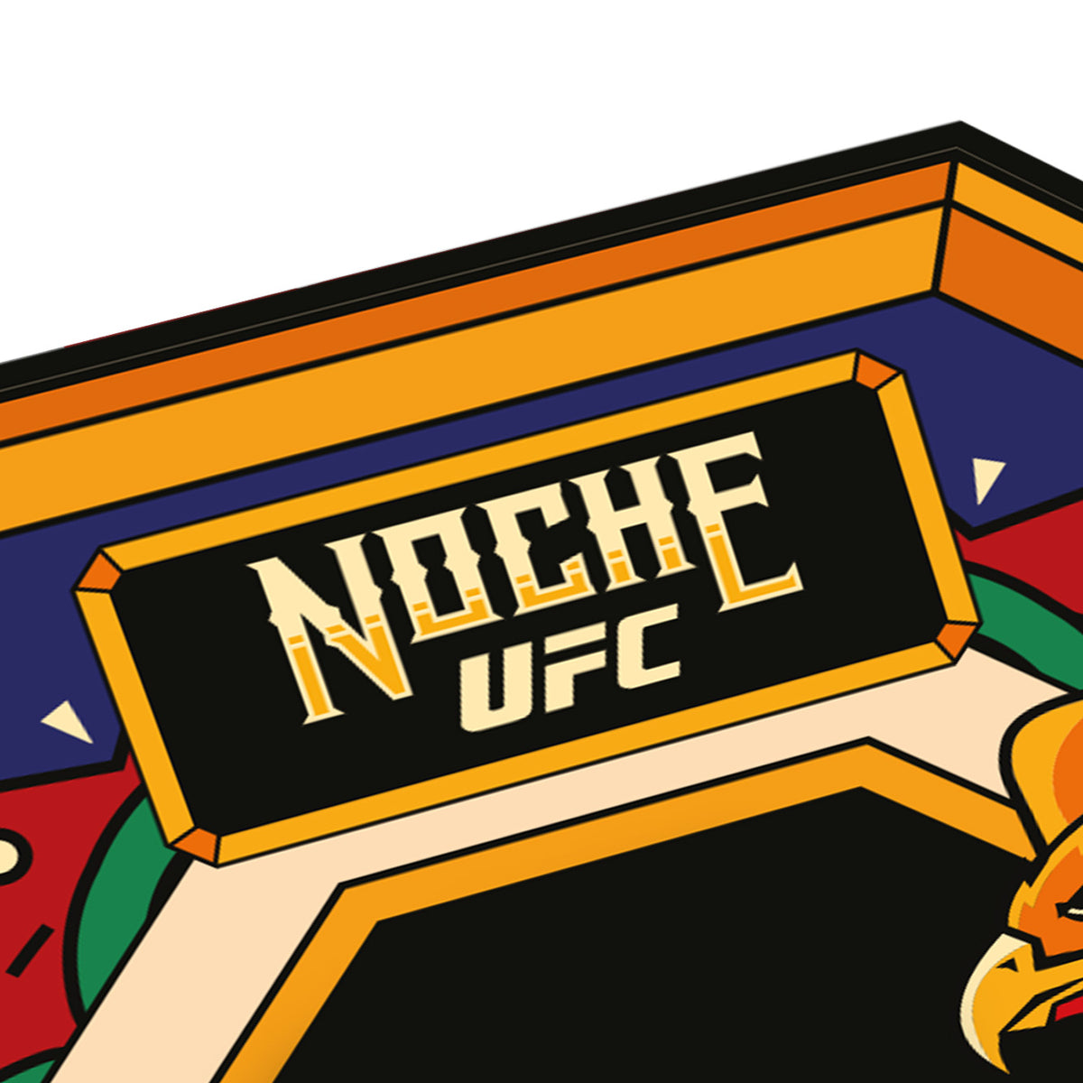 Noche UFC: Silva vs Delgado Event Used Round Card Five