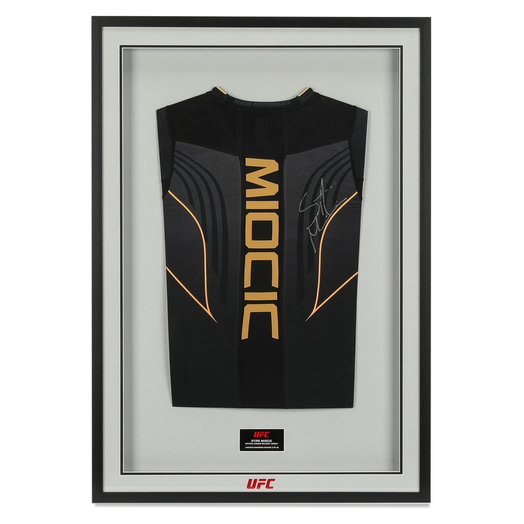 Stipe Miocic Signed Champion Venum Fight Night 2.0 Jersey