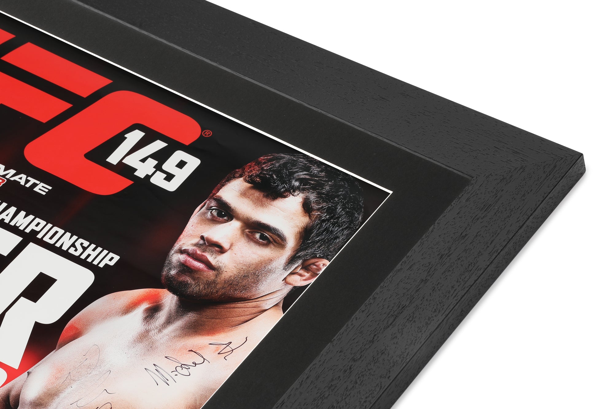UFC 149: Faber vs Barao Autographed Event Poster