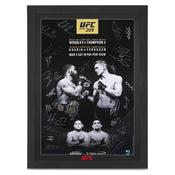 UFC 209: Woodley vs Thompson 2 Autographed Event Poster