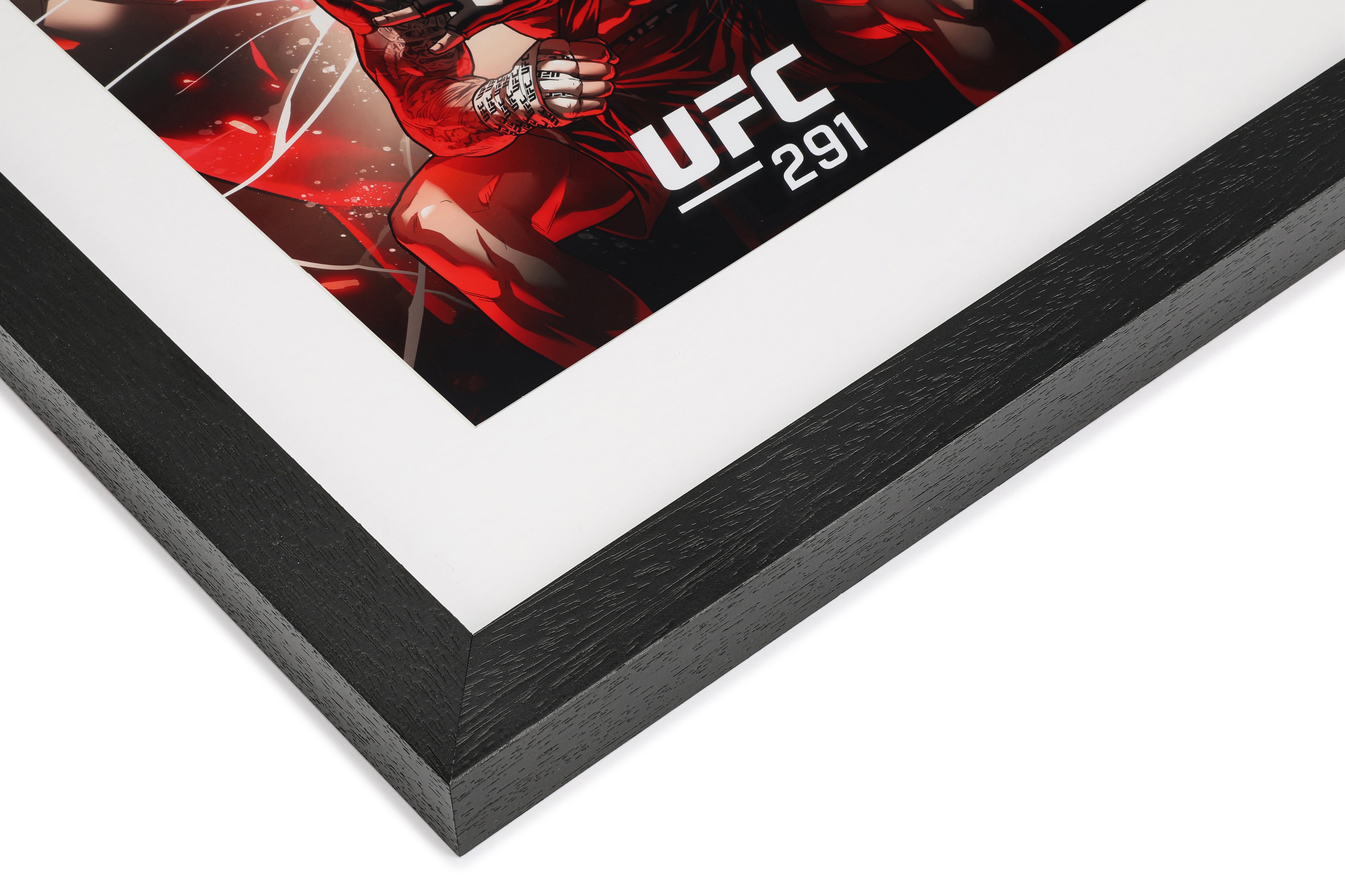 UFC 291: Poirier vs Gaethje 2 Artist Series Framed Print