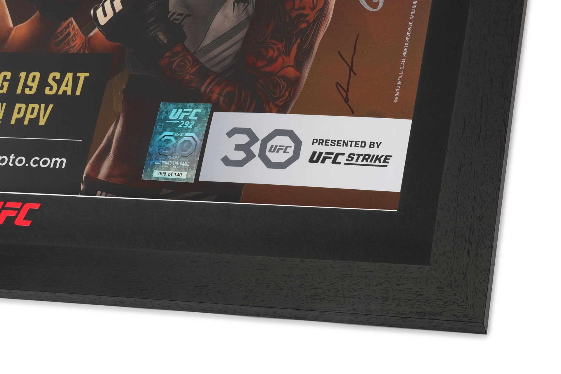 UFC 292: Sterling vs O'Malley Autographed Event Poster