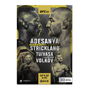UFC 293: Adesanya vs Strickland Autographed Event Poster