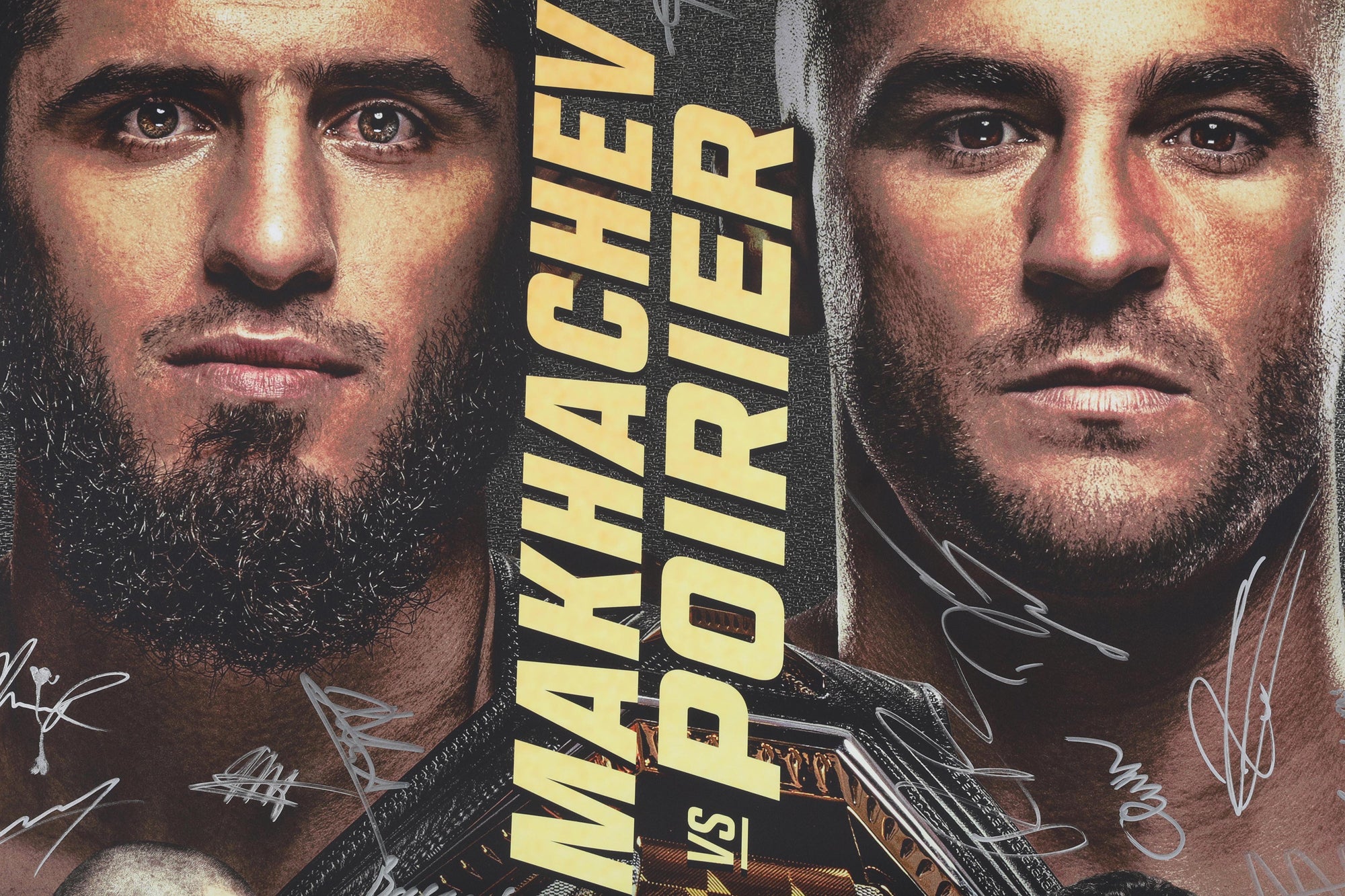 UFC 302: Makhachev vs. Poirier Autographed Event Poster