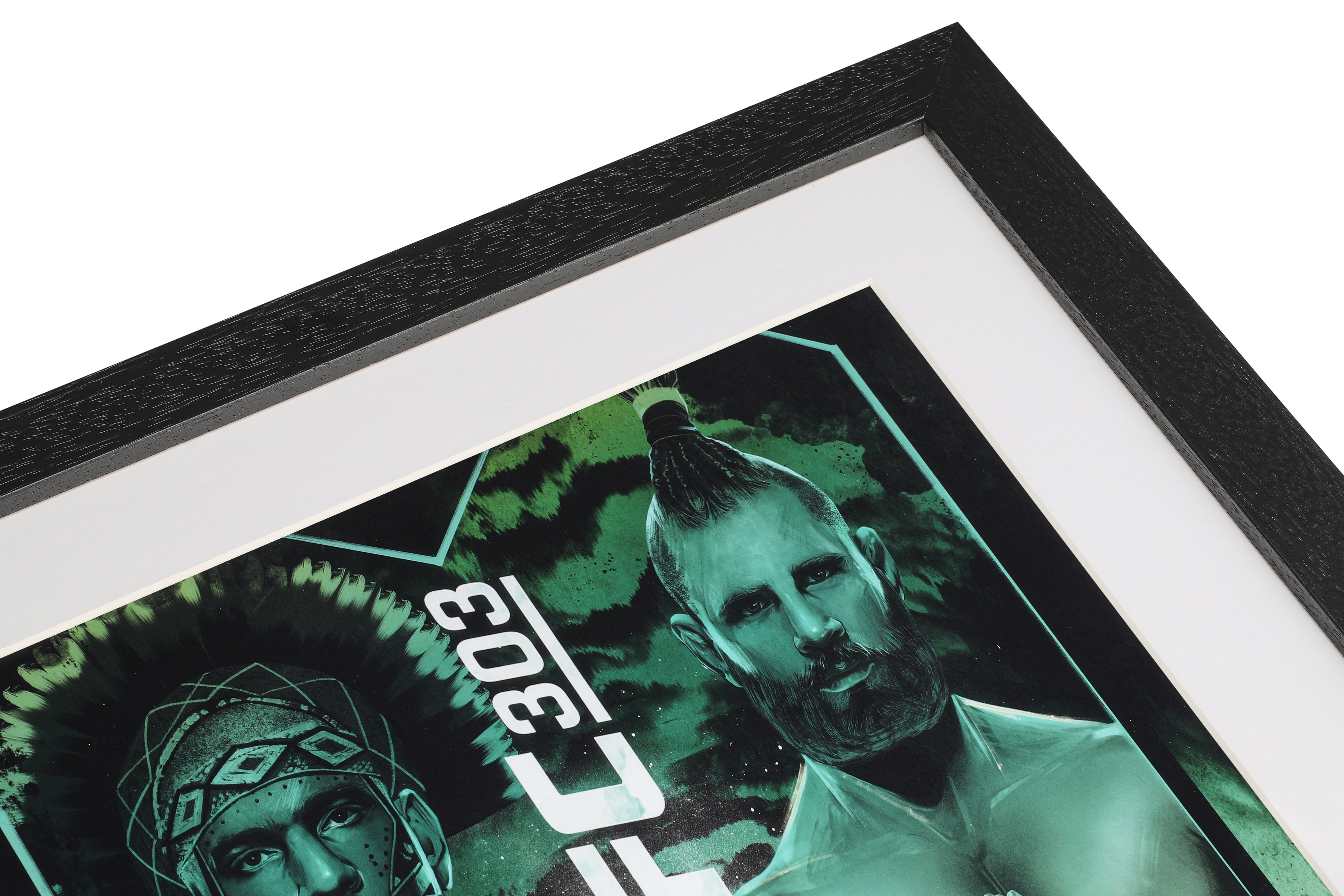 UFC 303: Pereira vs Procházka 2 Artist Series Framed Print