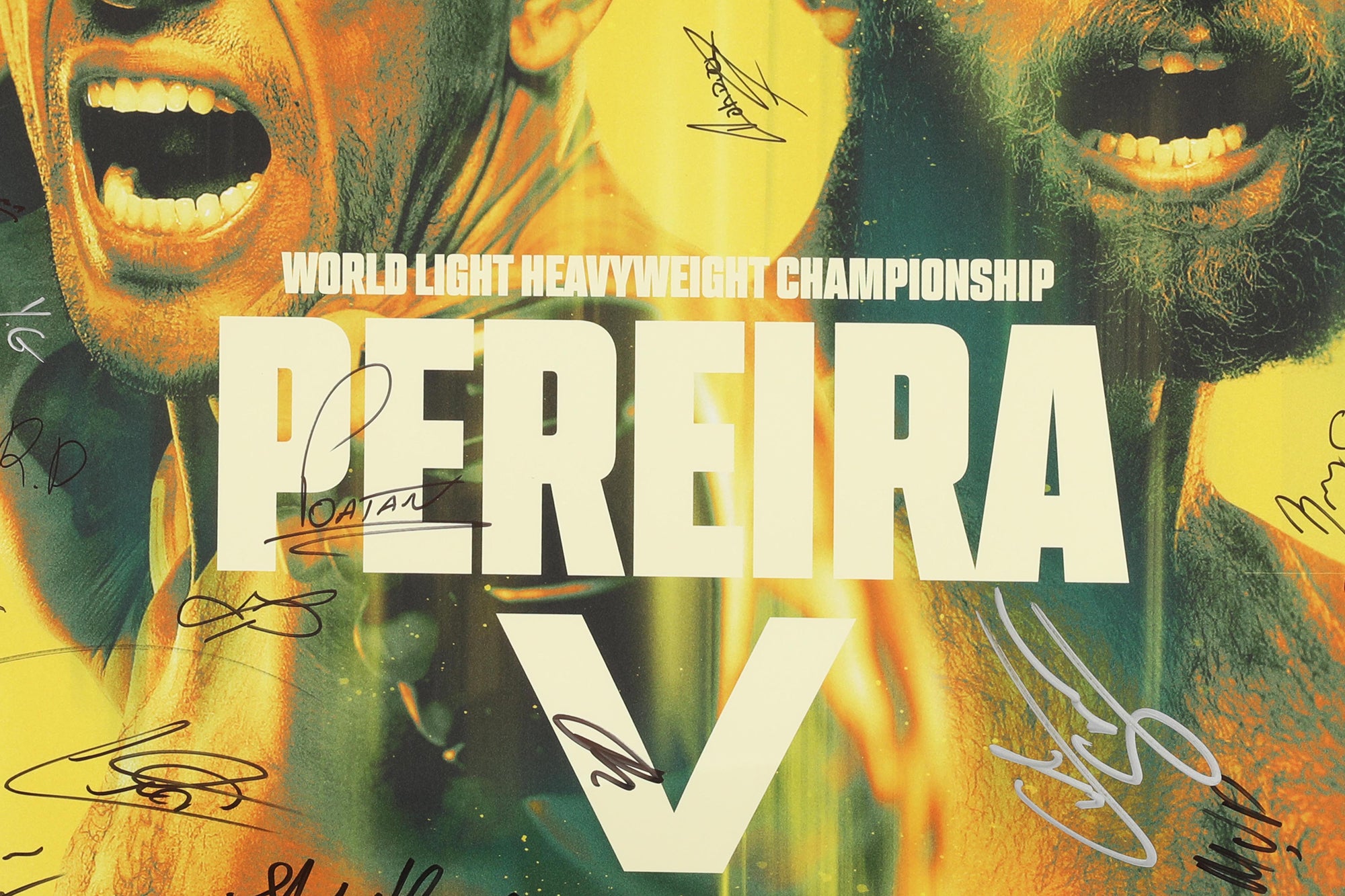 UFC 303: Pereira vs. Procházka Autographed Event Poster