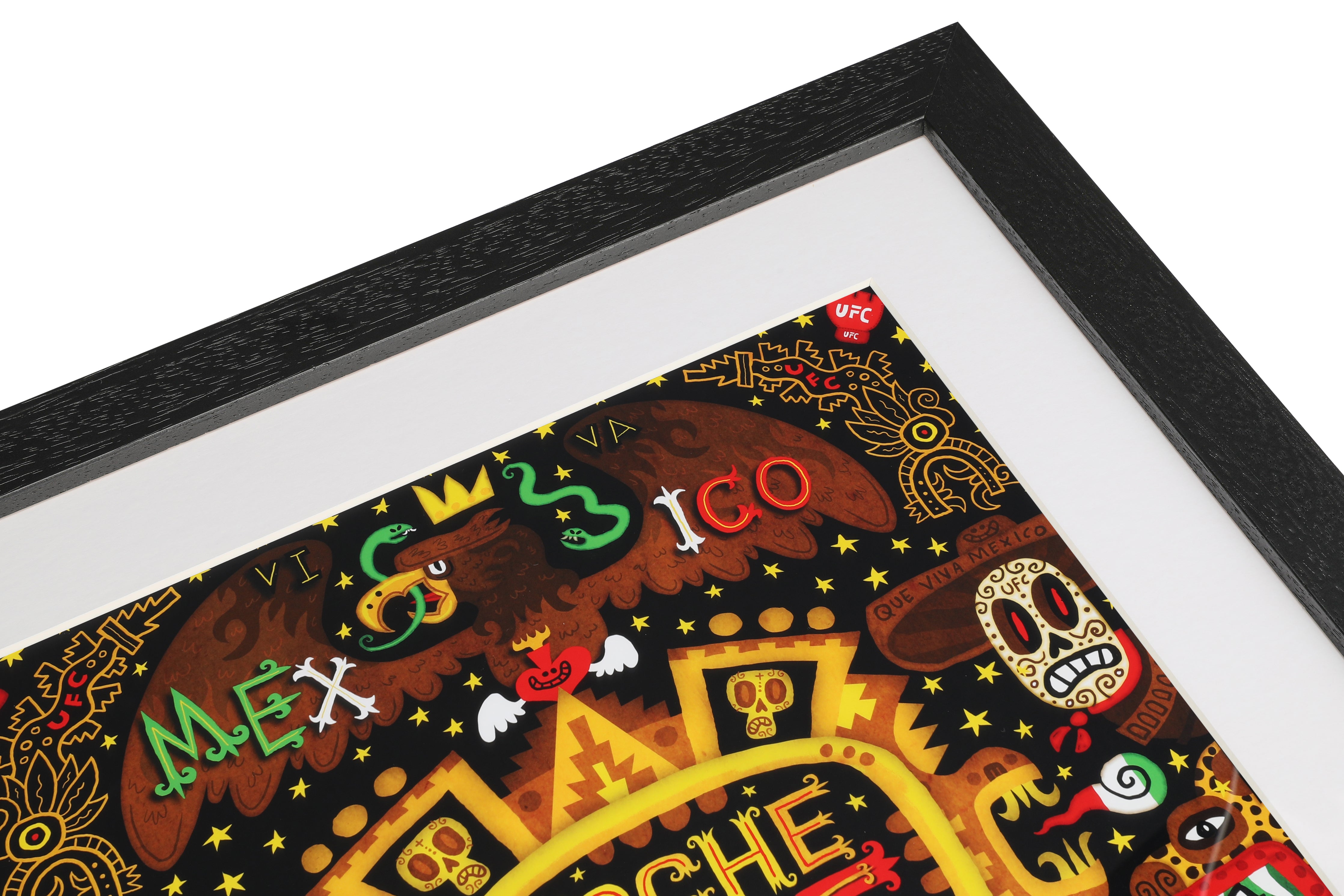 Noche UFC: O’Malley vs Dvalishvili Artist Series Framed Print