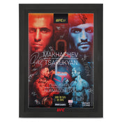 UFC 311: Makhachev vs Moicano Autographed Event Poster