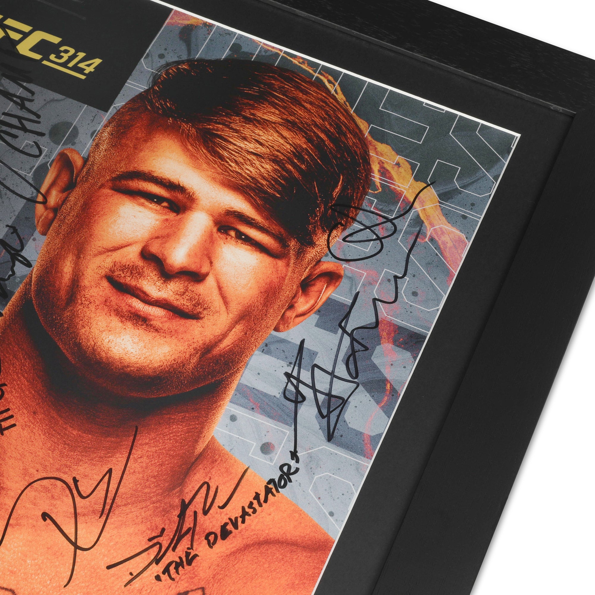 UFC 314: Volkanovski vs Lopes Autographed Event Poster